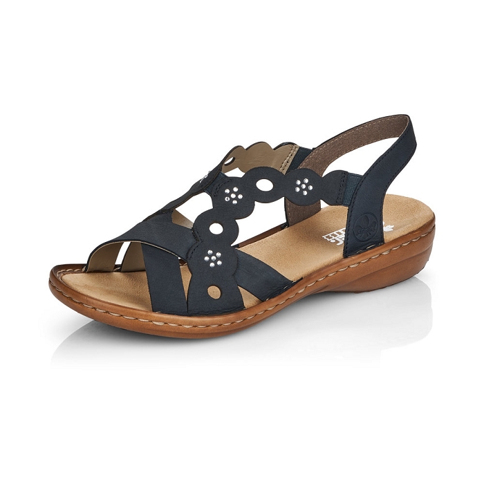 Rieker nu pieds 60865 bleu