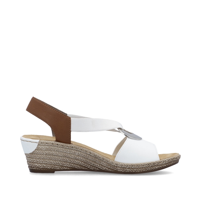 Rieker nu pieds 624h6 blanc6615305_2