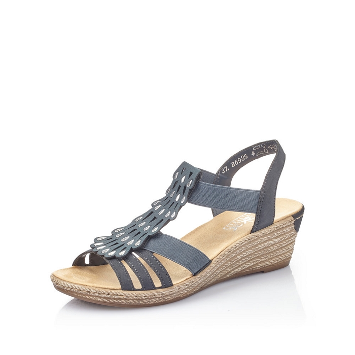 Rieker nu pieds 62436 bleu