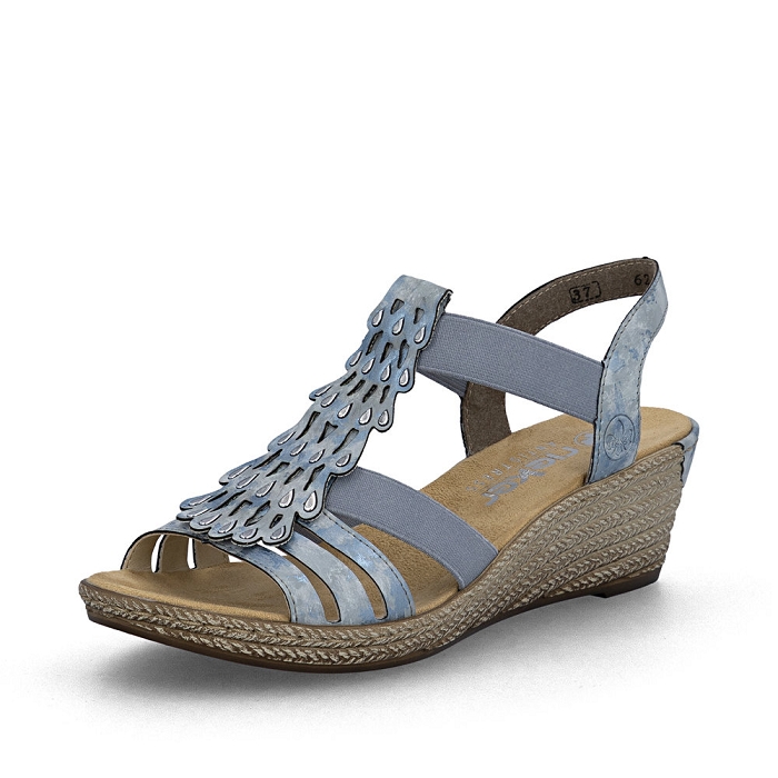 Rieker nu pieds 62436 bleu