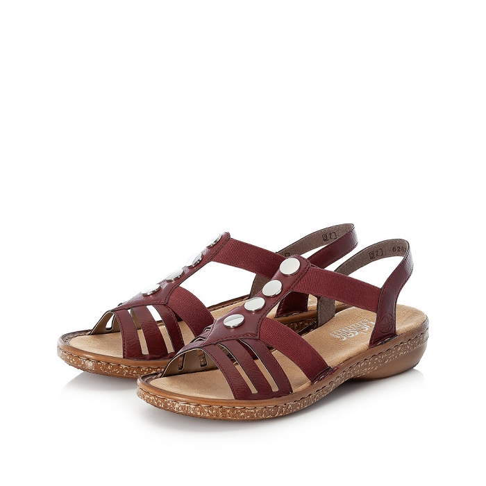 Rieker nu pieds 62831 rouge6616102_5