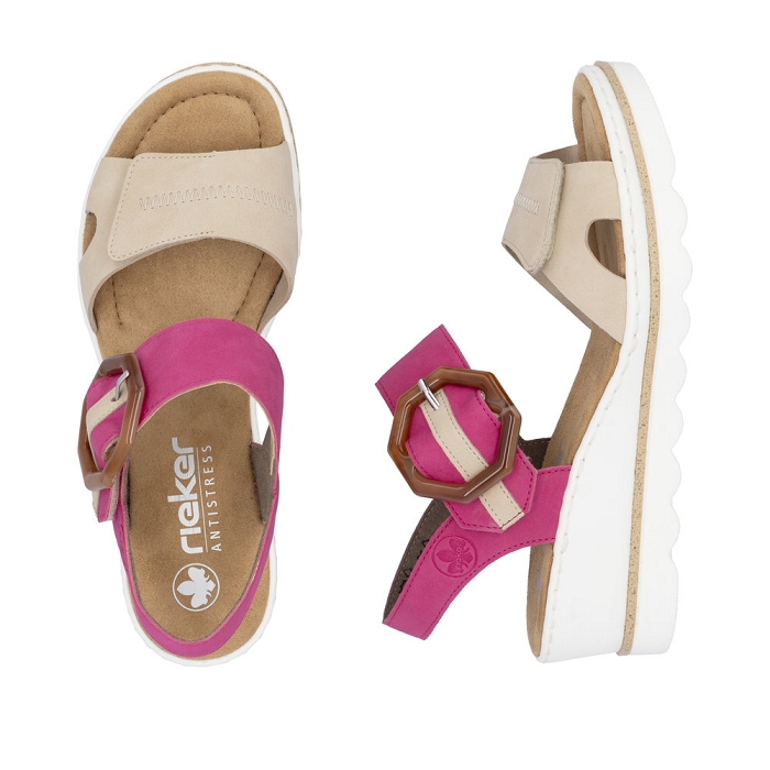 Rieker nu pieds 67476 beige6617906_6