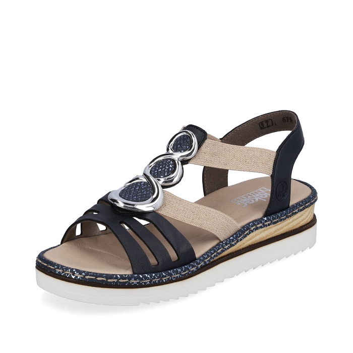 Rieker nu pieds 679l4 bleu