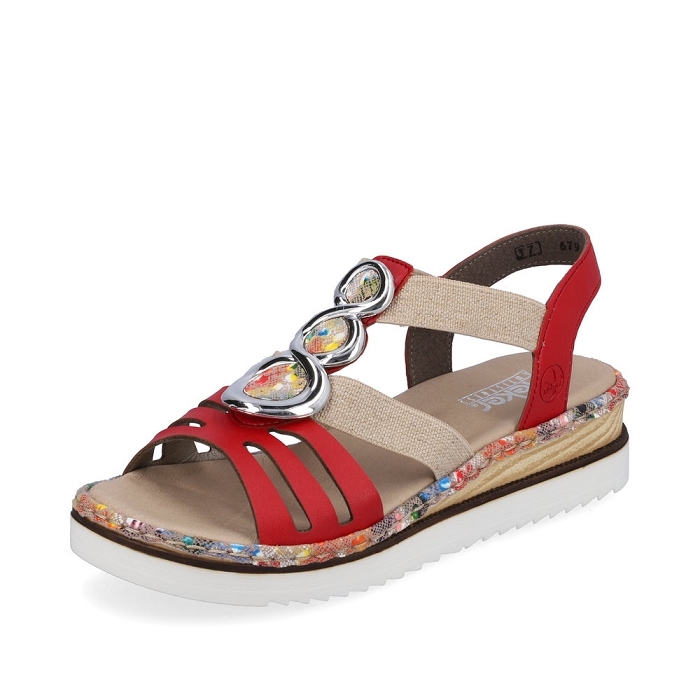 Rieker nu pieds 679l4 rouge