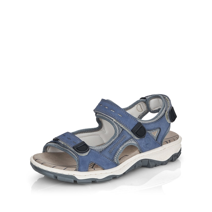 Rieker nu pieds 68874 bleu