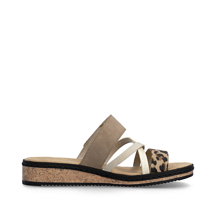 Rieker mule v3652 beige6624205_2