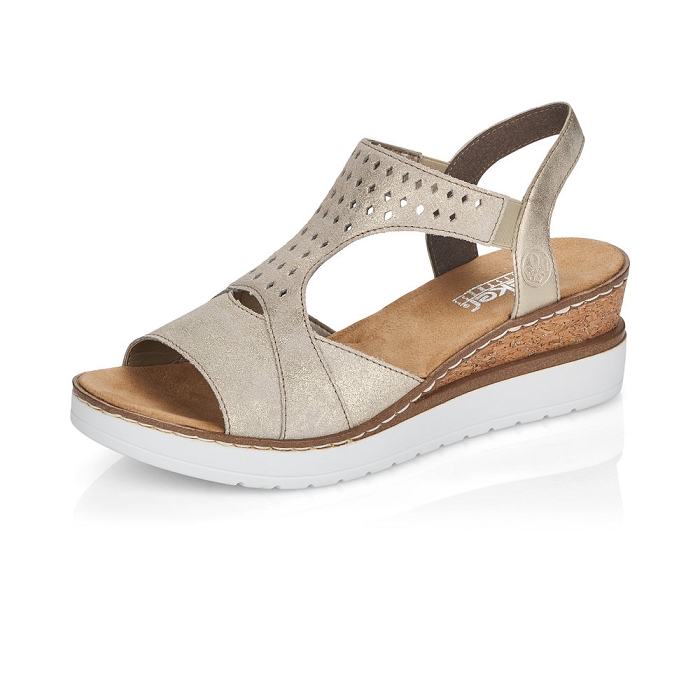 Rieker nu pieds v3807 beige