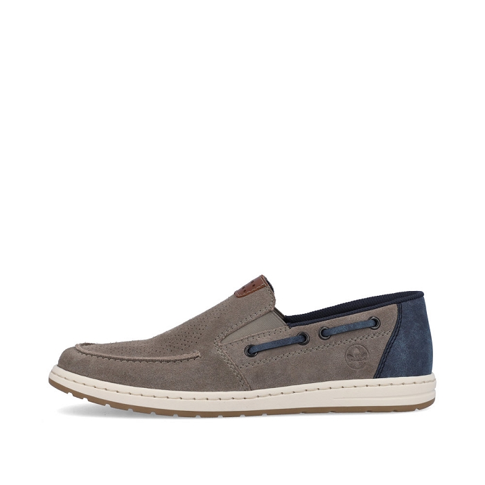 Rieker mocassin 18266 gris6625402_5