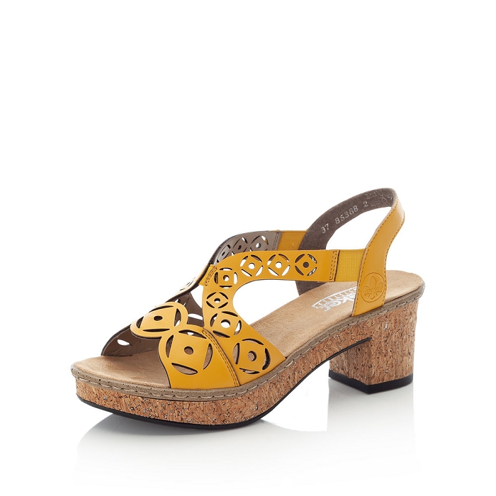 Rieker nu pieds 63820 jaune