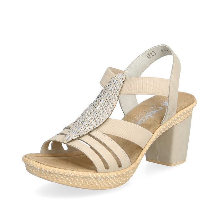 Rieker nu pieds 66526 beige