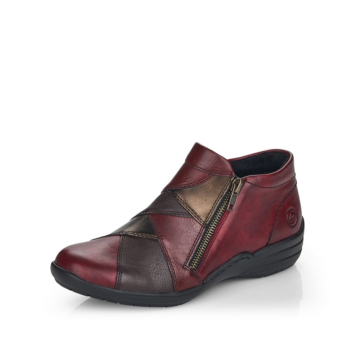 Remonte bottine r7674 rouge