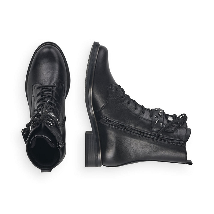 Remonte bottine d8382 noir6697001_6