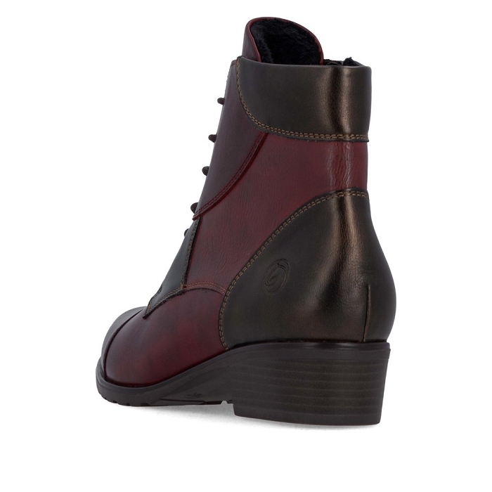 Remonte bottine d6882 rouge6697406_3