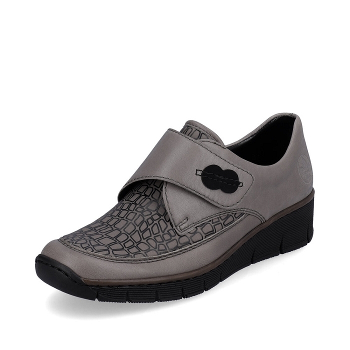 Rieker velcros 537c0 gris