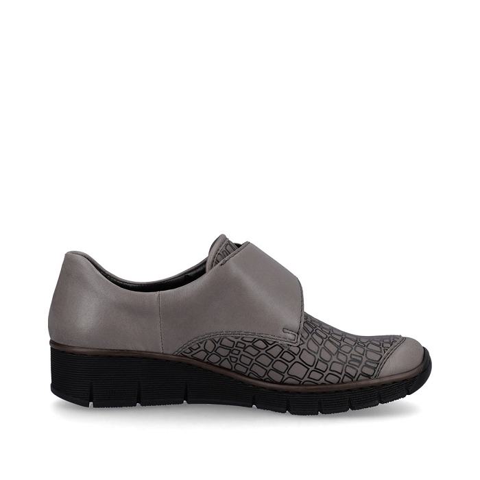 Rieker velcros 537c0 gris6701604_2