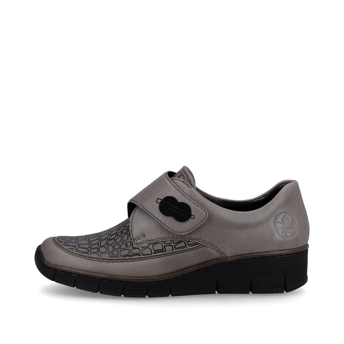 Rieker velcros 537c0 gris6701604_5