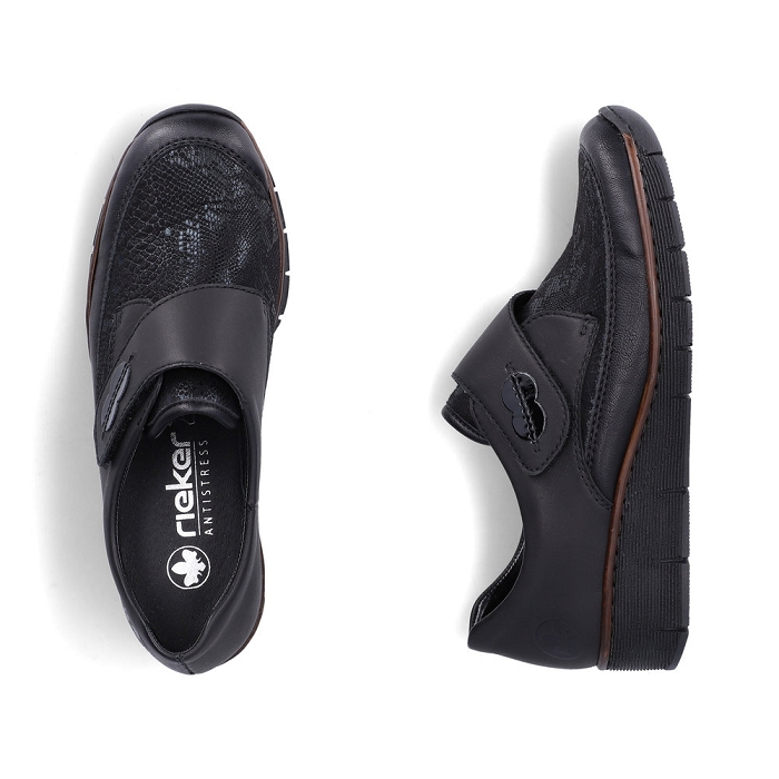 Rieker velcros 537c0 noir6701605_6