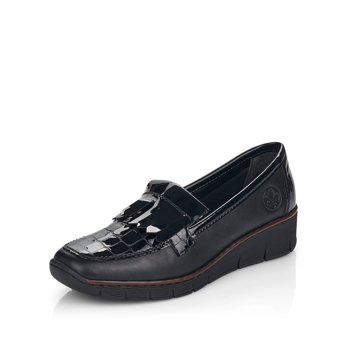 Rieker mocassin 53764 noir