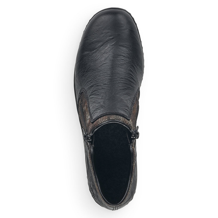 Rieker mocassin l4382 noir6702501_4