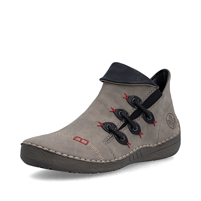 Rieker bottine 72581 gris
