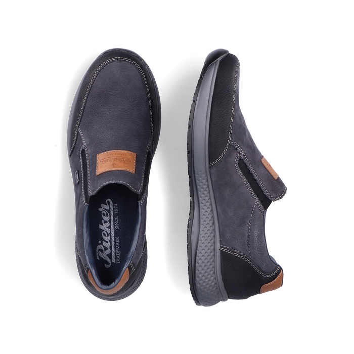 Rieker mocassin b7654 bleu6735001_6