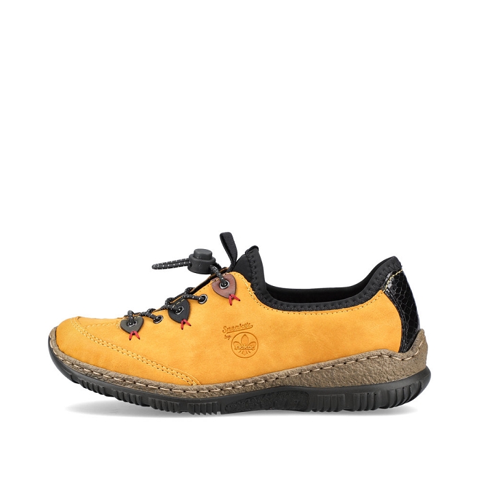 Rieker basket n3271 jaune6736302_5