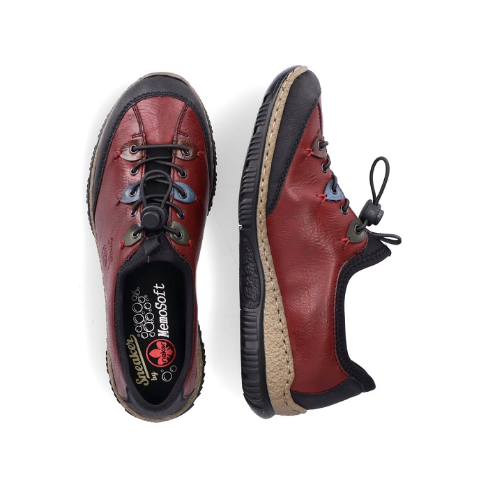 Rieker basket n3271 rouge6736303_6