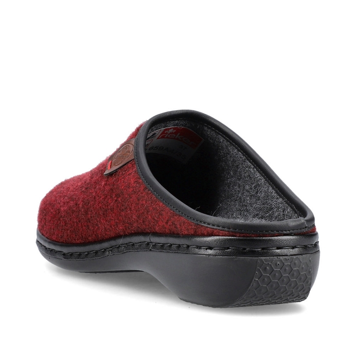 Rieker pantoufles 659a4 rouge6737901_2