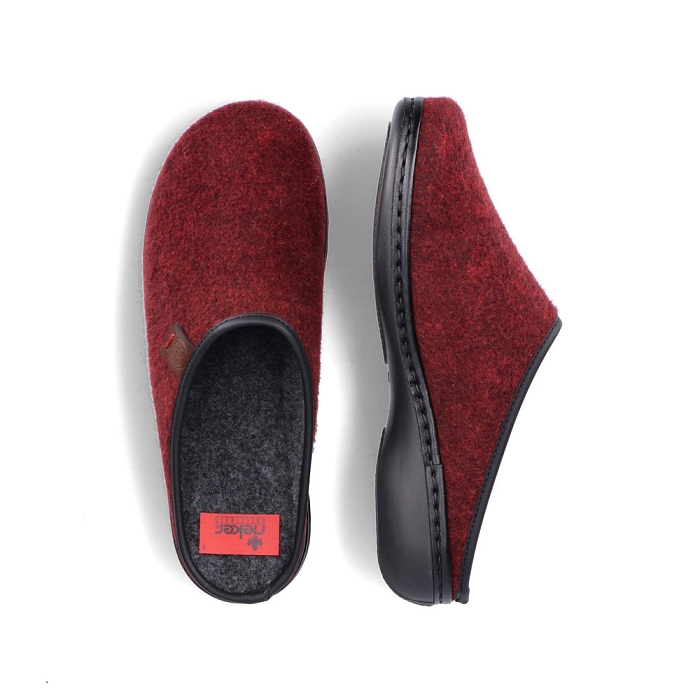 Rieker pantoufles 659a4 rouge6737901_6