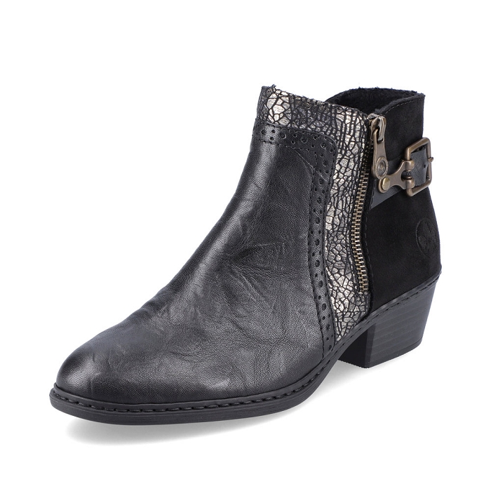 Rieker bottine 75585 noir