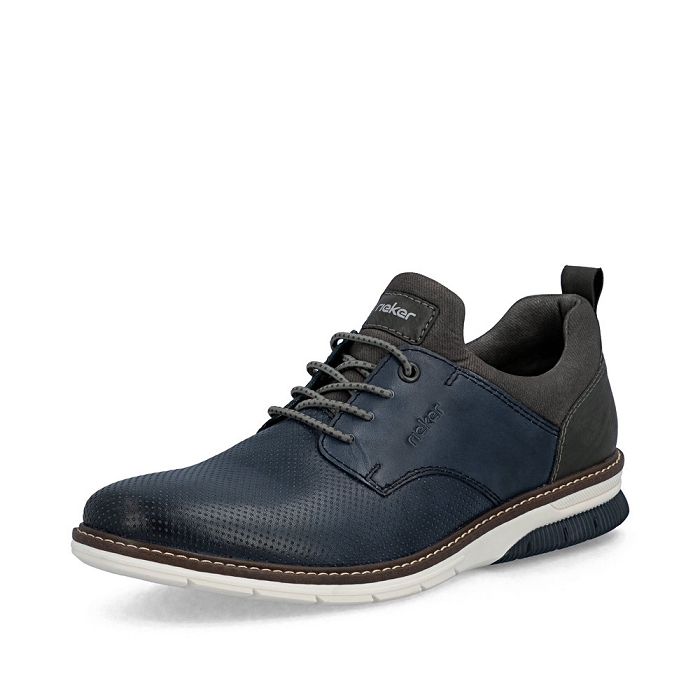 Rieker derbies 14450 bleu