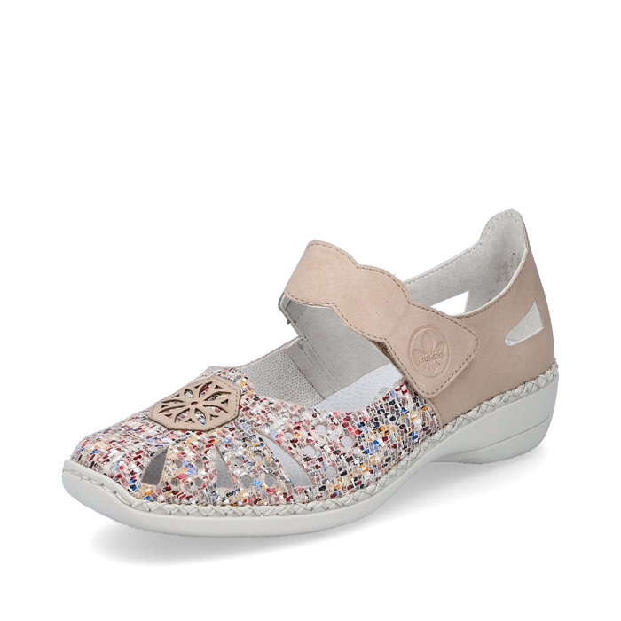 Rieker ballerine 41368 multicolore