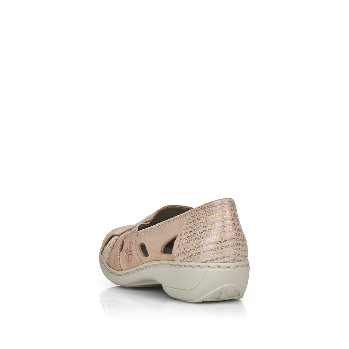 Rieker mocassin 41385 beige6789801_3