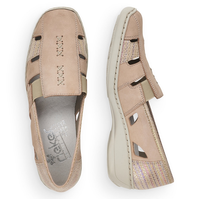 Rieker ballerine 41385 beige6789801_6