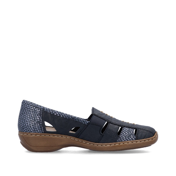 Rieker ballerine 41385 bleu6789803_2
