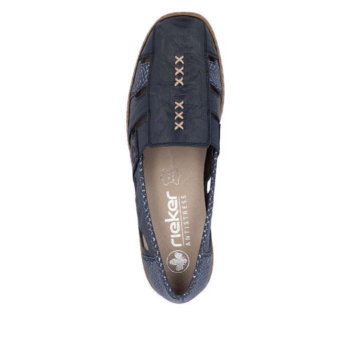 Rieker ballerine 41385 bleu6789803_4