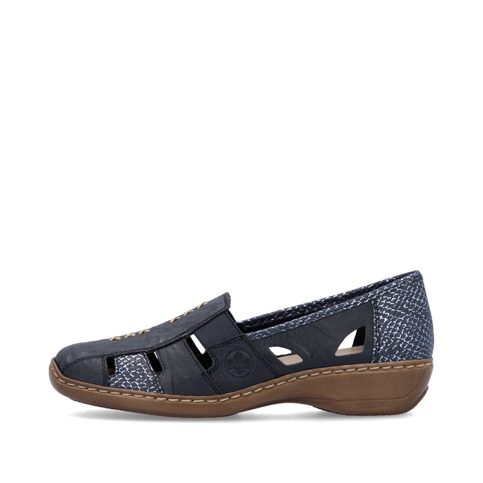 Rieker ballerine 41385 bleu6789803_5