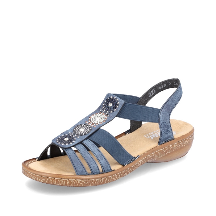 Rieker nu pieds 628g9 bleu