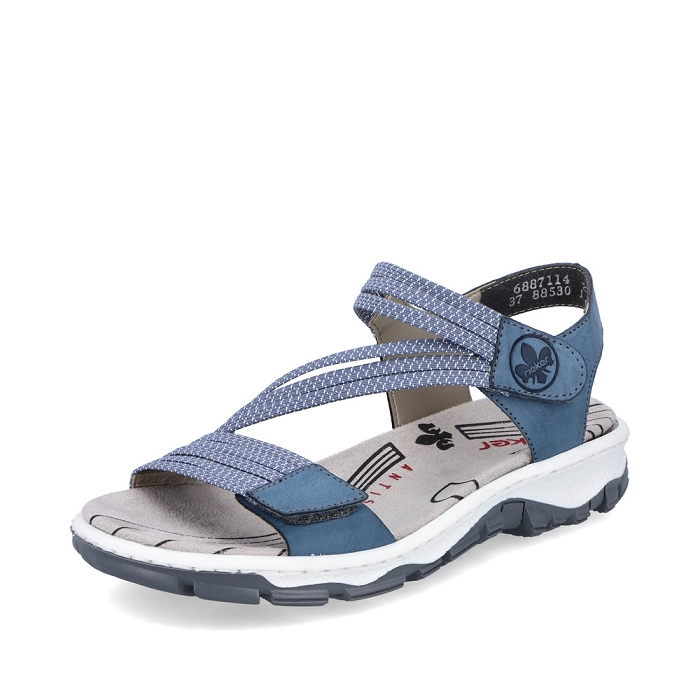 Rieker nu pieds 68871 bleu