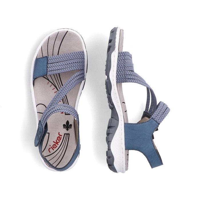 Rieker nu pieds 68871 bleu6794103_6