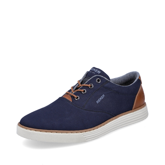 Rieker derbies b2201 bleu