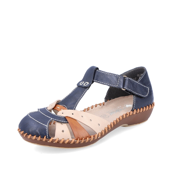 Rieker nu pieds m1655 bleu