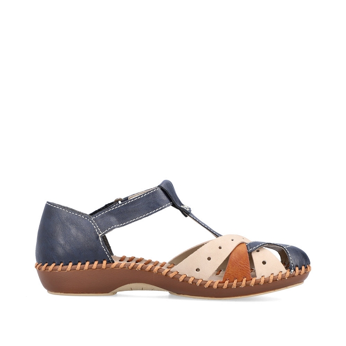 Rieker nu pieds m1655 bleu6795801_2
