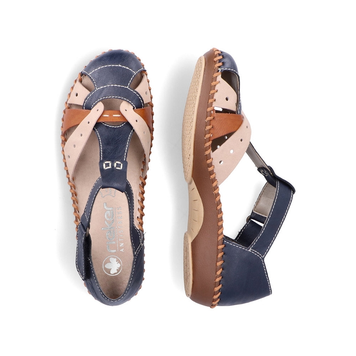 Rieker nu pieds m1655 bleu6795801_6