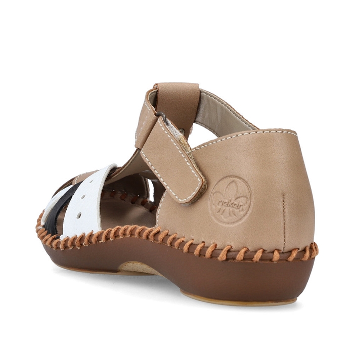 Rieker ballerine m1655 beige6795802_3