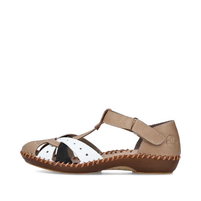 Rieker ballerine m1655 beige6795802_5