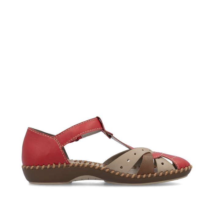 Rieker nu pieds m1655 rouge6795805_2