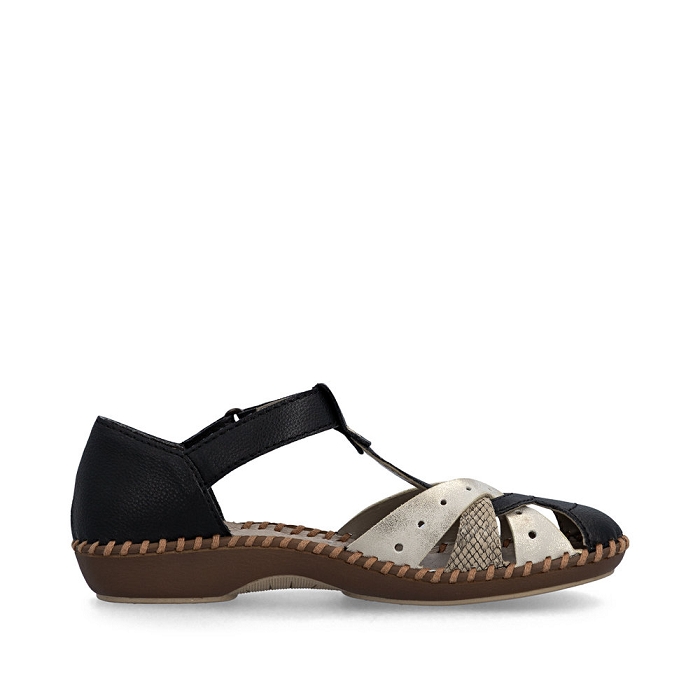 Rieker velcros m1655 noir6795806_2