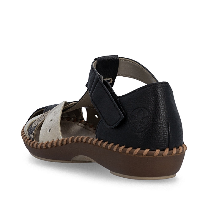 Rieker velcros m1655 noir6795806_3