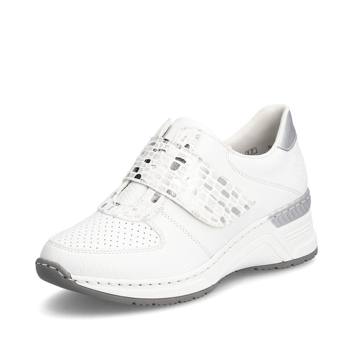 Rieker velcros n4354 blanc